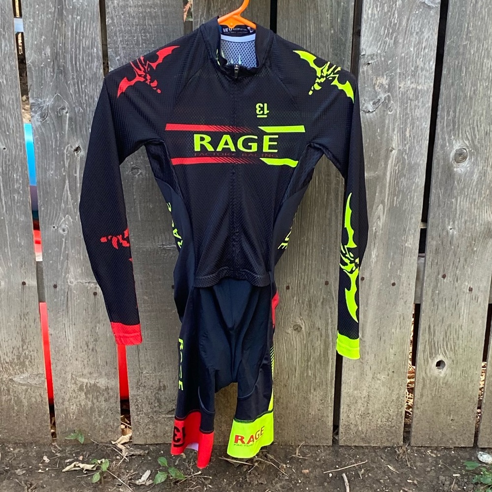 Vie 13 Warmy LS Cycling Bibs XS Black/Green/Red